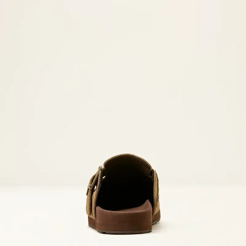 Ariat Men's Country Mule in Tan Suede-3