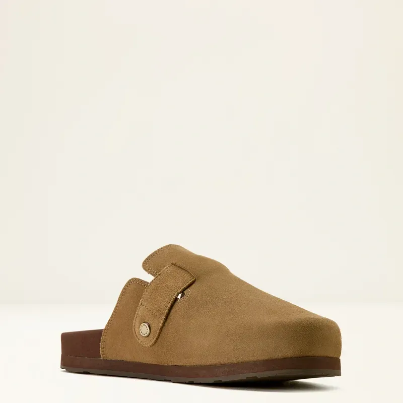 Ariat Men's Country Mule in Tan Suede-1