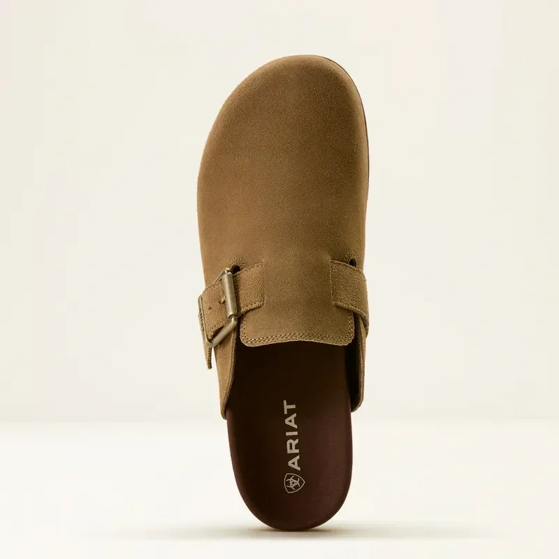 Ariat Men's Country Mule in Tan Suede-2