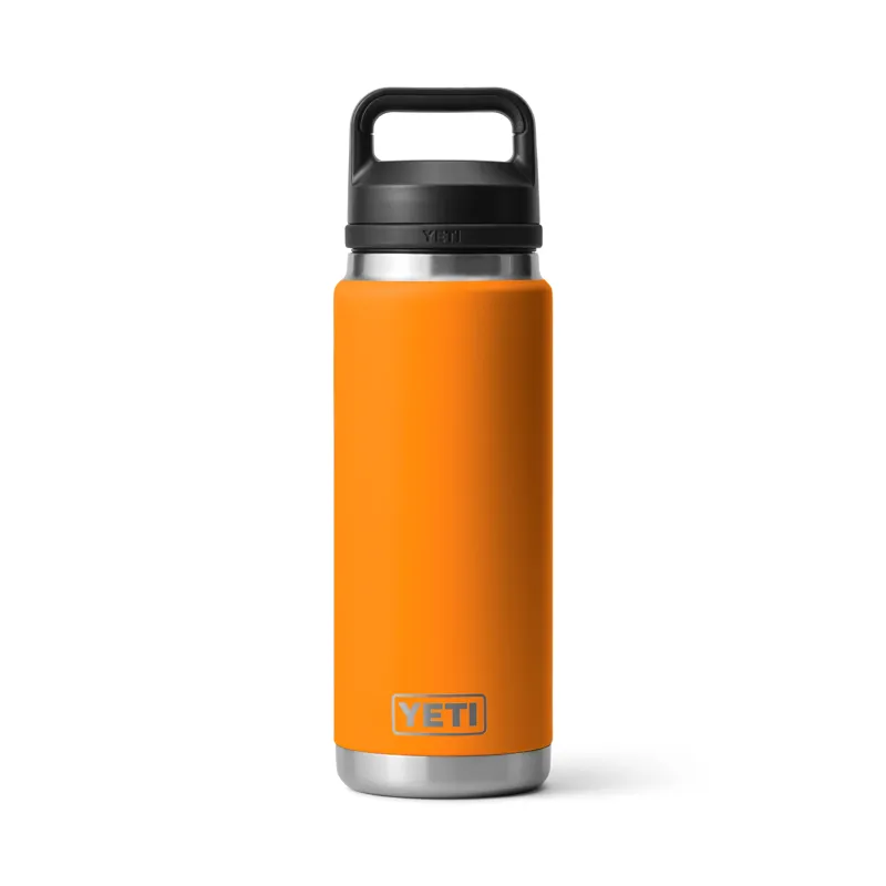 YETI RAMBLER 26 OZ BOTTLE CHUG in King Crab Orange