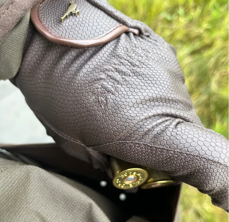 Laksen Ultra Grip Shooting Gloves in Brown-2