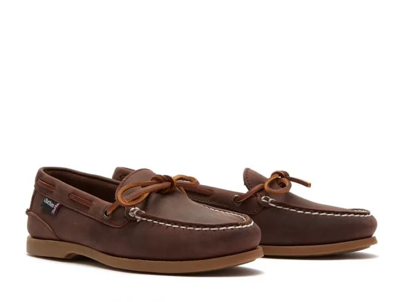 Chatham Footwear Olivia G2 Lady Nubuck Deck Shoes in Chocolate-1