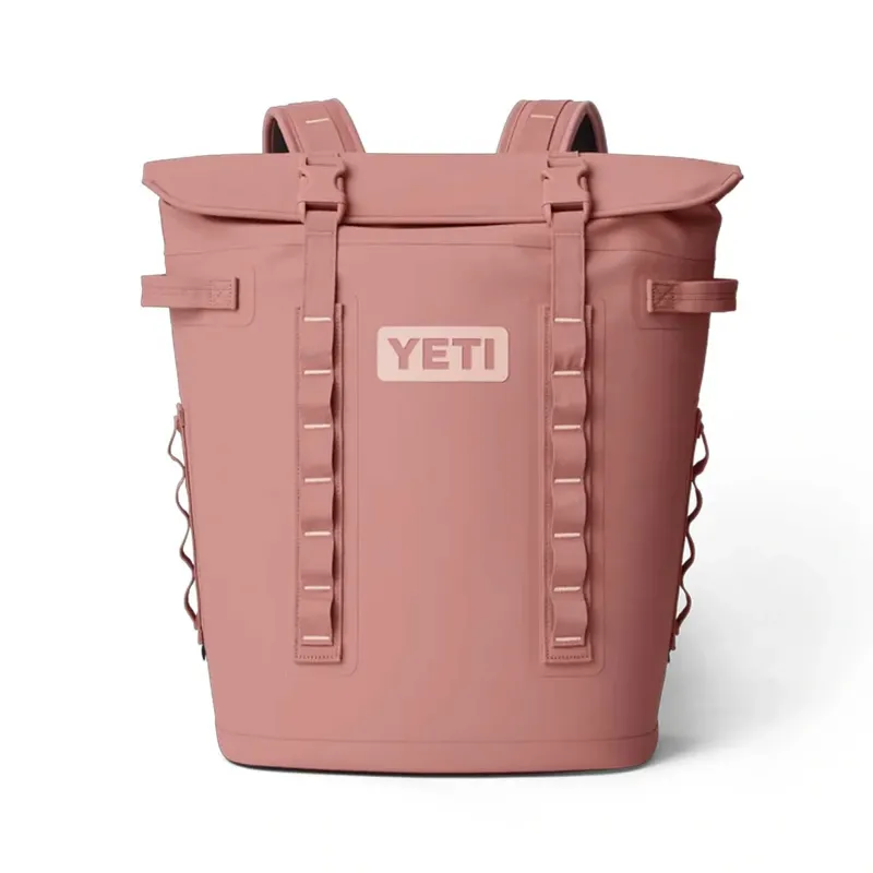 YETI Hopper M20 Backpack Soft Cooler in Sandstone Pink